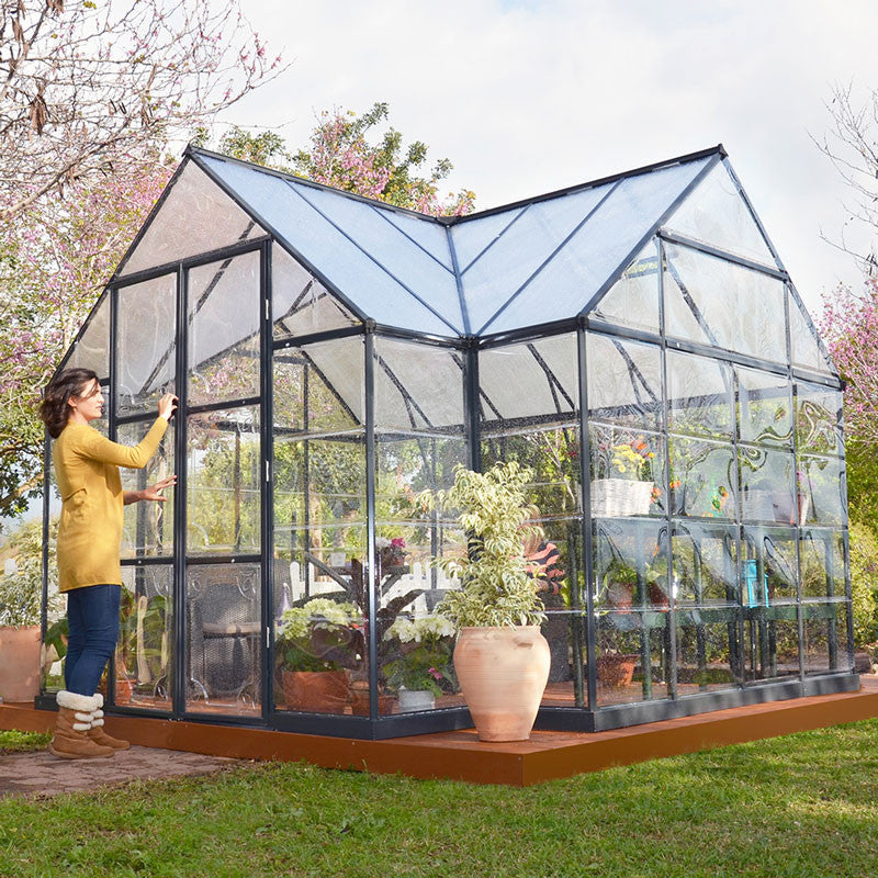 Chalet 12′ x 10′ Greenhouse