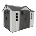 Lifetime 10 Ft. X 8 Ft. Dual Entry Outdoor Storage Shed – 60467