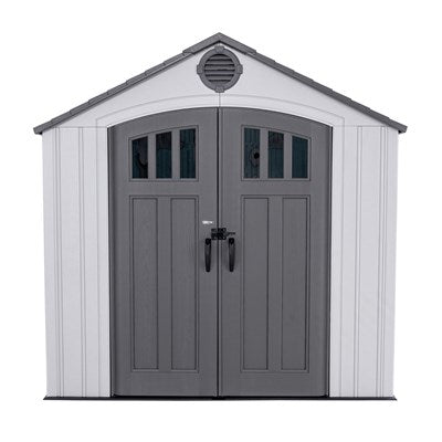 Lifetime 8 Ft. X 10 Ft. Outdoor Storage Shed – 60469
