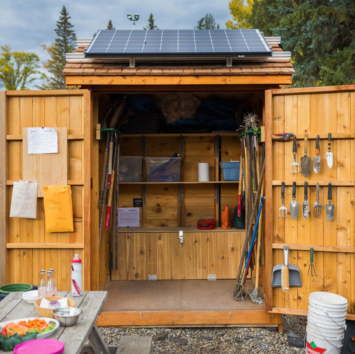 6′ x 6′ Maximizer Cedar Storage Shed