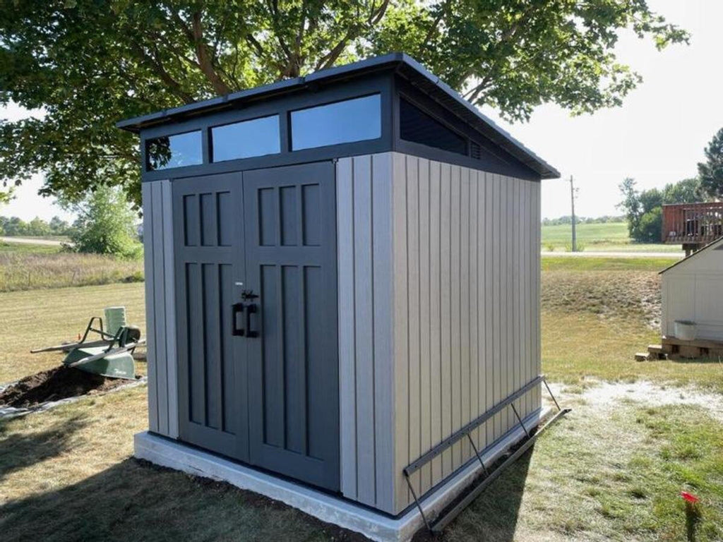 Lifetime Modern Shed 8.3 x 8.3 ft. – 60336