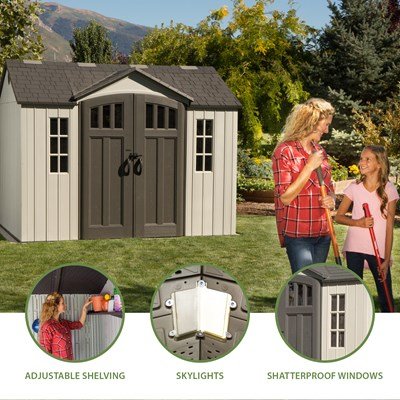 Lifetime 10 x 8 ft. Storage Shed – 60243