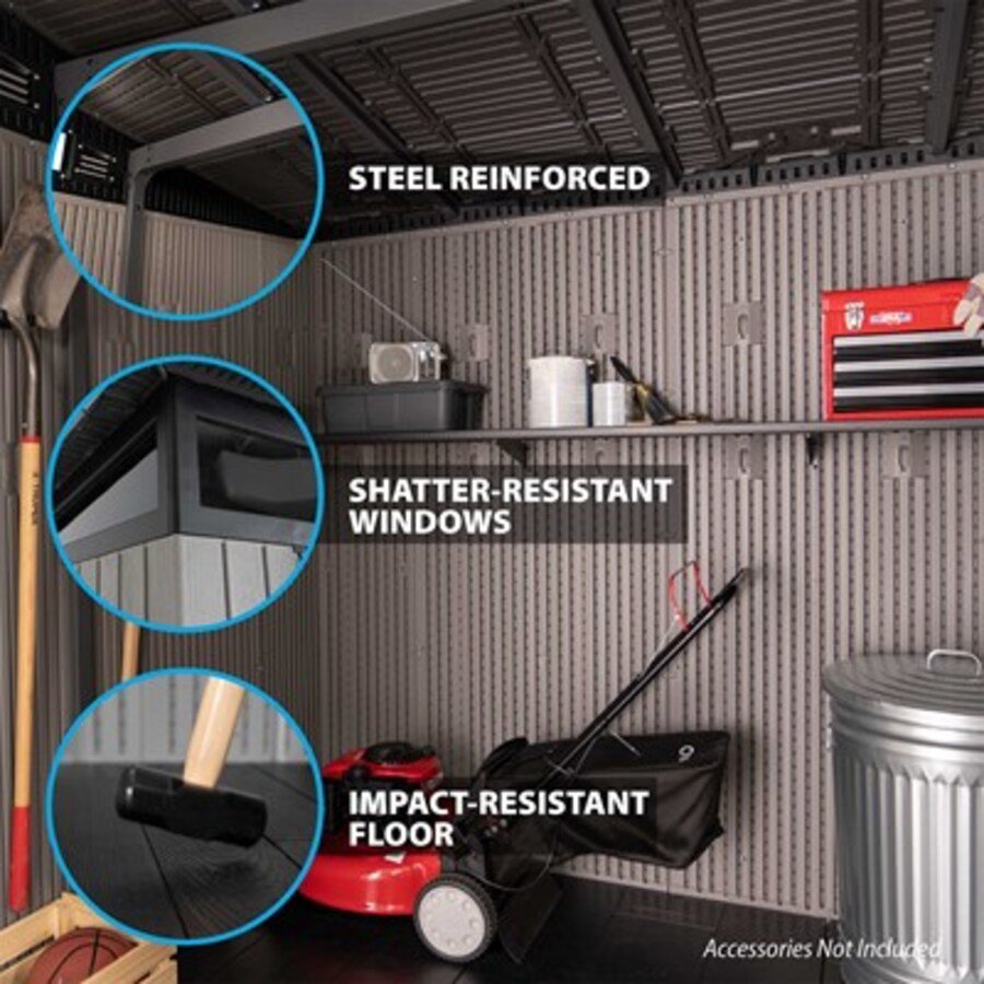 Lifetime Modern Shed 8.3 x 8.3 ft. – 60336