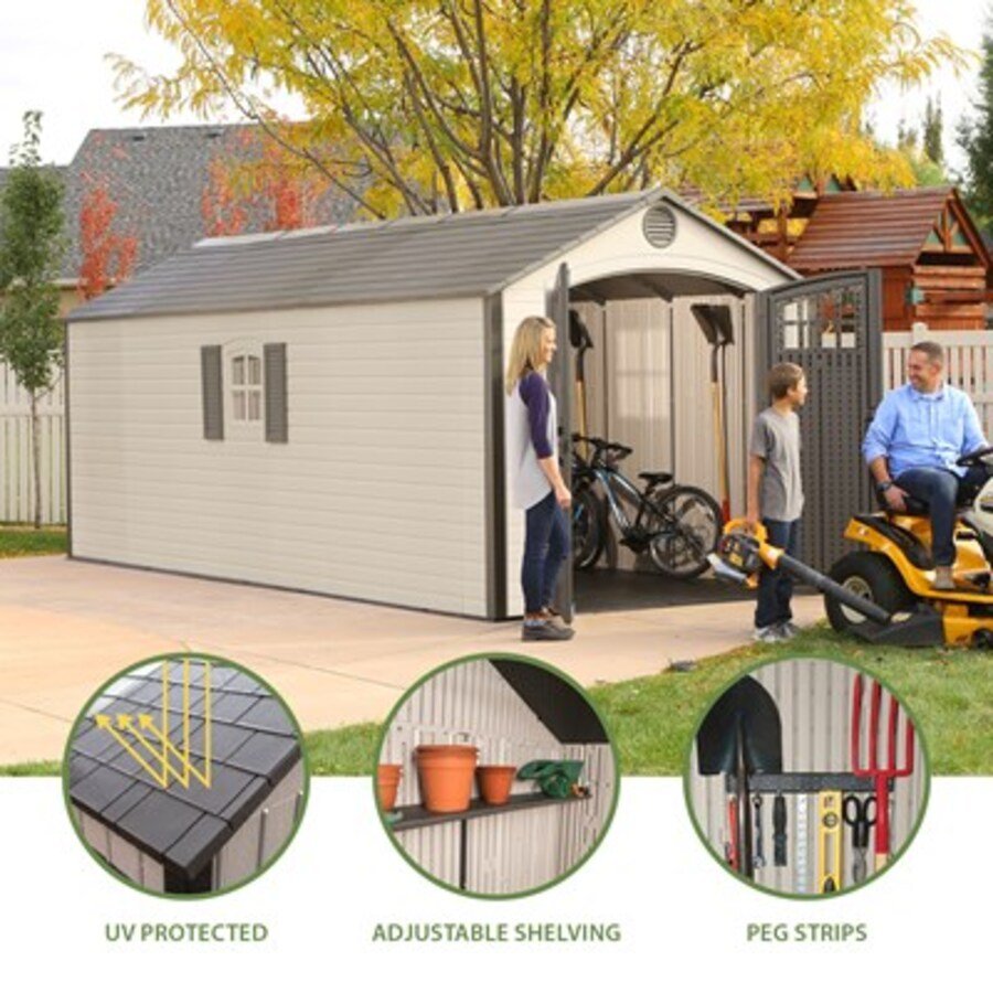 Lifetime 8 x 20 ft. Shed – 60120