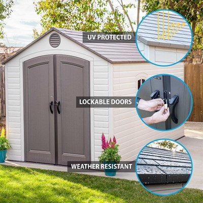 Lifetime 8 x 15 ft. Shed – 60075