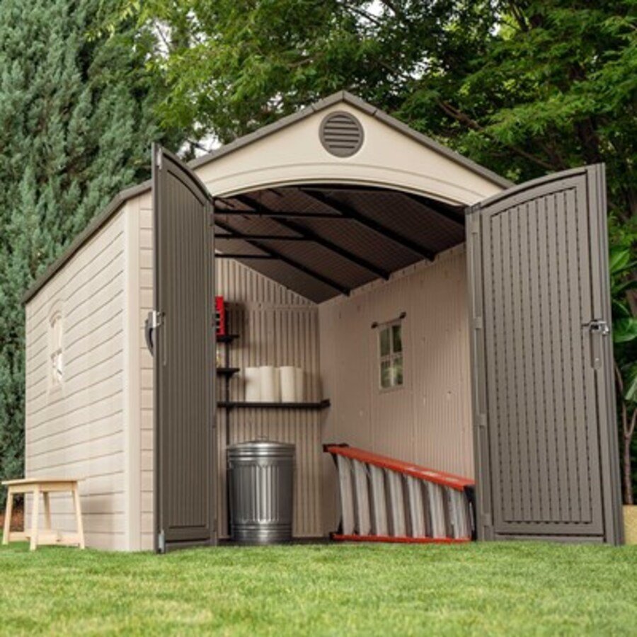 Lifetime 8 x 12.5 ft. Outdoor Shed – 6402