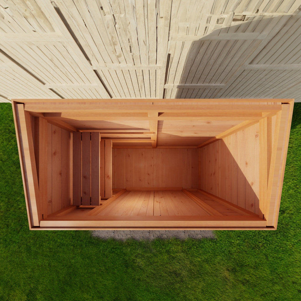 6′ x 3′ Patio Garden Shed