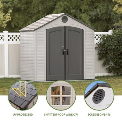 Lifetime 8 x 5 ft. Shed – 6406